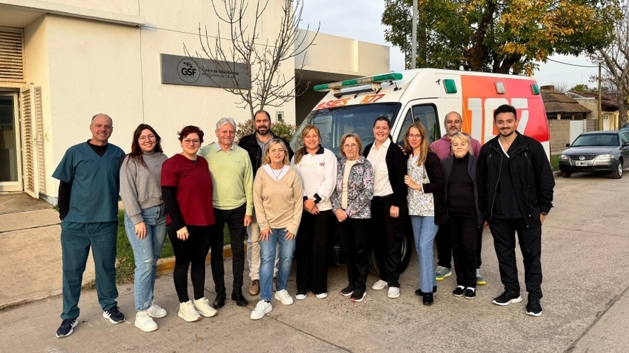 Entrega De Ambulancia En SAMCo