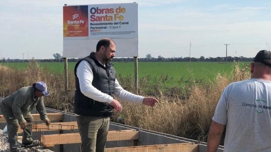 Avance De Obras Del Canal Perimetral