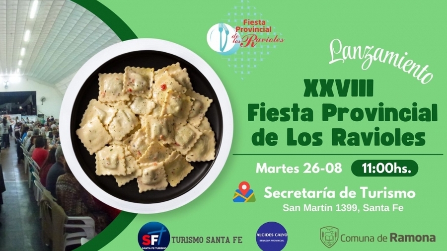 Presentación De La Fiesta Provincial De Los Ravioles